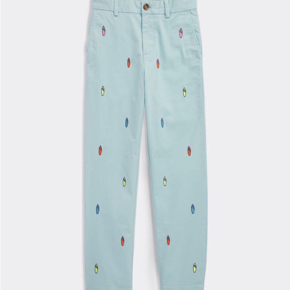 Vineyard Vines Boys Embroidered Pants